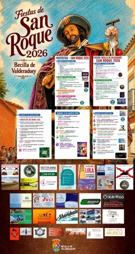 Fiestas en Honor a San Roque en Becilla de Valderaduey
