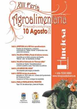 Feria Agroalimentaria Transfronteriza en Hinojosa del Duero