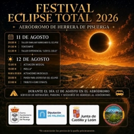 Eclipse Solar en Herrera de Pisuerga