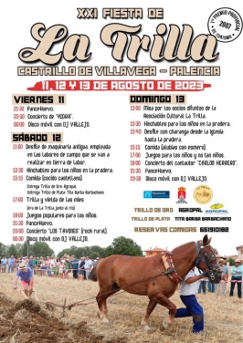 XXI Fiesta de la Trilla en Castrillo de Villavega