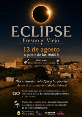Eclipse Solar en Fresno el Viejo