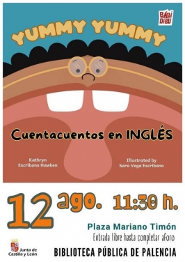 Cuentacuentos en inglés en Palencia