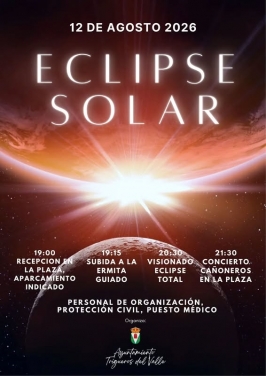 Eclipse Solar. Santovenia de Pisuerga (Valladolid).