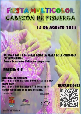 Fiesta Multicolor en Cabezón de Pisuerga