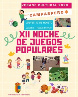 Noche de Juegos Populares en Campaspero 