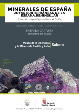 "Minerales de España" en el Museo de la Siderurgia y la Minería de Castilla y León