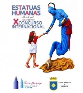 X Concurso Internacional de Estatuas Humanas en Alaejos