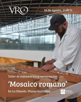Taller "Mosaico Romano" en la Villa Romana La Olmeda