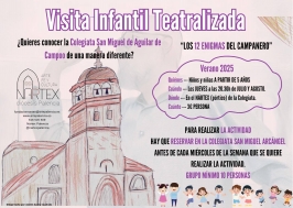 Visita infantil teatralizada en Aguilar de Campoo