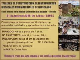 Talleres de construcción de instrumentos en Urueña