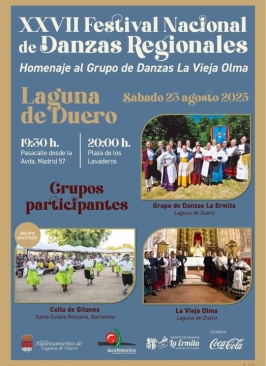 Festival Nacional de Danzas Regionales en Laguna de Duero