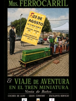 Viaje de Aventura en el Tren Miniatura en Venta de Baños