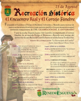 Recreación Histórica "El Encuentro Real y el Cortejo Funebre" en Renedo de Esgueva