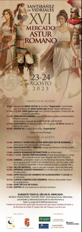 XVI Mercado Astur Romano en Santibañez de Vidriales