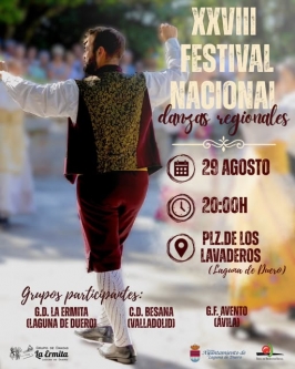 Festival Nacional de Danzas Regionales en Laguna de Duero