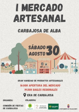 Mercado Artesanal en Carbajosa de Alba