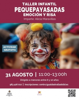 Taller infantil "Pequepayasadas" en el Centro Municipal de la Igualdad Taller infantil "Pequepayasadas" en el Centro Municipal de la Igualdad