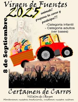 Certamen de carros en Villalón de Campos 