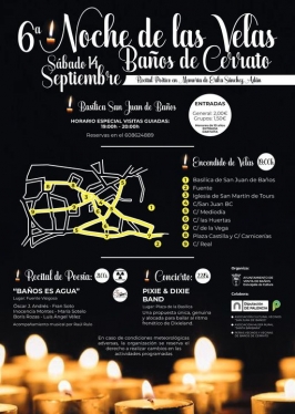 6 Noche de las Velas en Baños de Cerrato