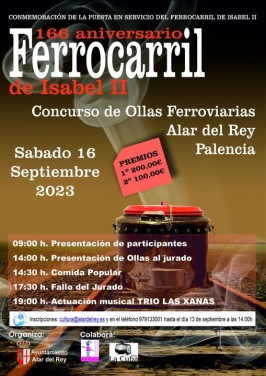166 aniversario Ferrocarril Isabel II en Alar del Rey