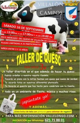 Taller de Queso en Villalón de Campos