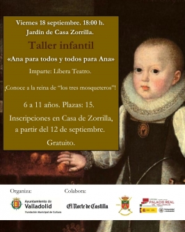 Taller “Ana para todos y todos para Ana" en la Casa de Zorrilla