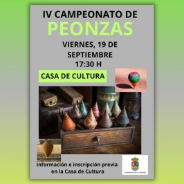 Campeonato de Peonzas en La Cistérniga