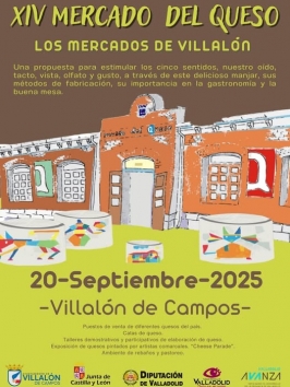 XIV Mercado del Queso en Villalón de Campos