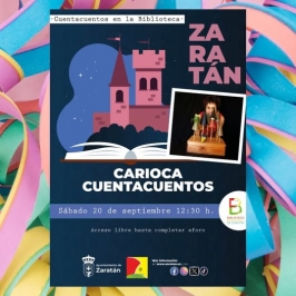 Carioca cuentacuentos en Zaratán