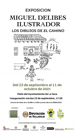 Exposición "Miguel Delibes Ilustrador" en La Seca
