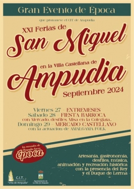 Ferias de San Miguel, Fiesta Barroca y Mercado Castellano en Ampudia