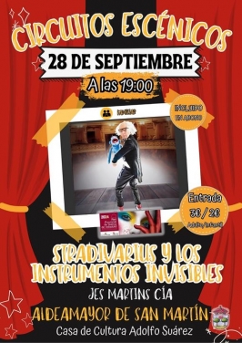 "Stradivarius y los instrumentos invisibles" en Aldeamayor de San Martín