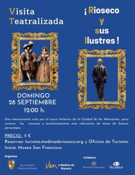 Visitas teatralizadas en Medina de Rioseco