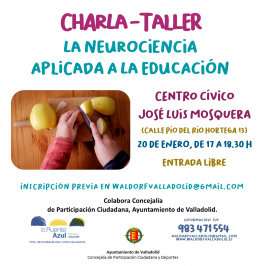 Charla Taller "La neurociencia aplicada a la educación" 