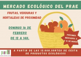 "Mercado ecológico" en el PRAE