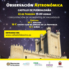 Observaciones Astronómicas en el Castillo de Fuensaldaña