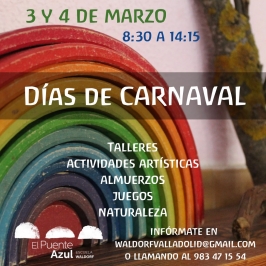 Días de Carnaval en el Puente Azul