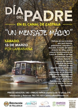 Día del Padre en el Canal de Castilla, Medina de Rioseco