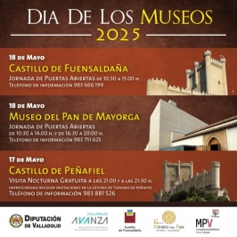 Día de los Museos en el Castillo de Fuensaldaña, Museo del Pan y Castillo de Peñafiel