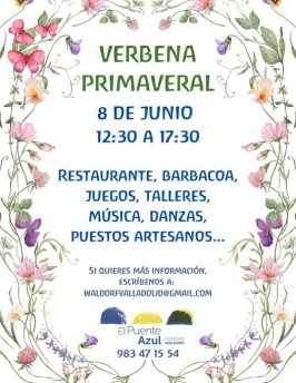 "Verbena primaveral" en el Puente Azul