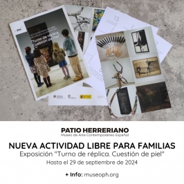 Actividad libre para familias en el Museo Patio Herreriano
