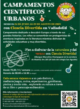 Campamentos de Verano con "Ciencia Divertida"