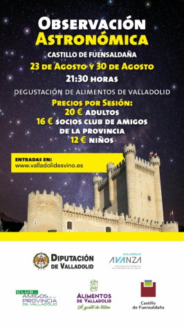 Observaciones Astronómicas en el Castillo de Fuensaldaña
