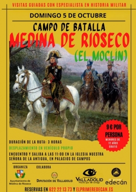 Visita "Campo de batalla" en Medina de Rioseco