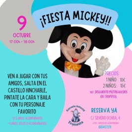 Fiesta Mickey en la Escuela Infantil Trompita