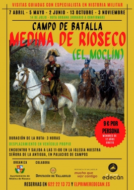 Visita "Campo de batalla" en Medina de Rioseco