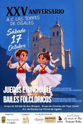 Aniversario A.C. Las Torres en Cigales