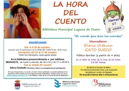 La Hora del Cuento en Laguna de Duero