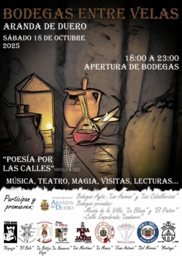 Bodegas entre Velas en Aranda de Duero
