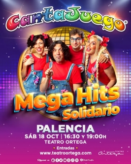 Cantajuego “Mega Hits” en Palencia